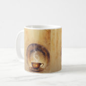 Elegante Steaming Teacup Tasse (Vorderseite Links)