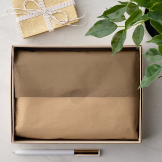 Elegante Steigung golden mit kundenspezifischem Seidenpapier (Geschenk)