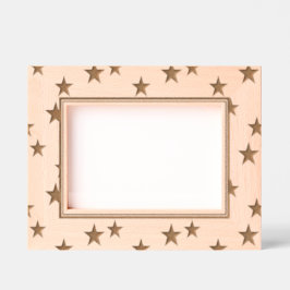 Elegante Sterne Geätzte Rahmen