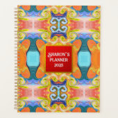 Elegante Stilvolle Abstrakte Kunst, Dichtung und M Planer (Vorderseite)