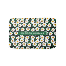 Elegante stilvolle Blume Minimalistisch Bath Mat Badematte