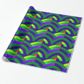 elegante, stilvolle Chevrons Geschenkpapier (Ungerollt)