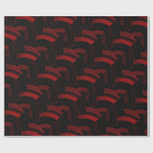 elegante, stilvolle Chevrons Geschenkpapier (Flach)