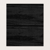 Elegante Stilvolle Dunkelgraue Holzkunst Beruflich Visitenkarten (Innenseite Aufgefaltet)