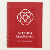 Elegante, stilvolle Führungskraft Planer (Vorderseite)