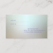 Elegante, stilvolle, glänzende Imitate Lashes Empfehlungskarte (Rückseite)