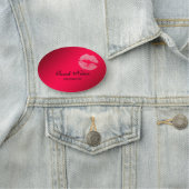 Elegante Stilvolle Glitzer Namensschild (Beispiel)