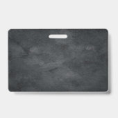 Elegante Stilvolle Grau Berufliche Kunst Ausweis (Rückseite)