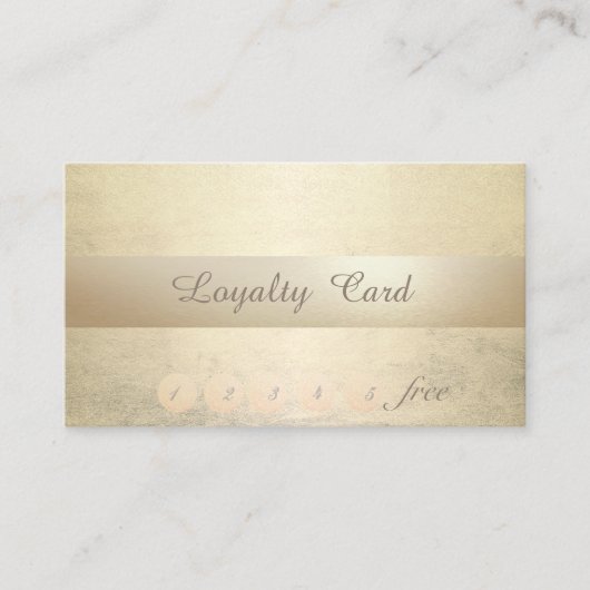 Elegante stilvolle, leuchtende, Stripe Loyalty Car Treuekarte (Vorderseite)