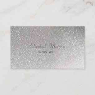 Elegante stilvolle moderne, professionelle Glitter Visitenkarte