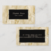 Elegante, stilvolle, moderne visitenkarte (Vorne/Hinten)