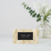 Elegante, stilvolle, moderne visitenkarte (Stehend Vorderseite)