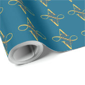 Elegante Stilvolle Moderne Weihnachten Geschenkpapier (Rolleneckpunkt)