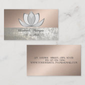 Elegante stilvolle schicke Kunst- und Kulturstadt Visitenkarte (Vorne/Hinten)