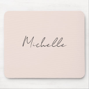 Elegante stilvolle Schriftart - Fügen Sie Ihren Na Mousepad