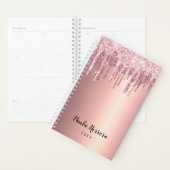 Elegante stilvolle Tropfen aus Kupfergold-Rose Planer (Anzeige)