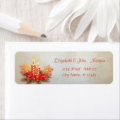 Elegante, stilvolle Weihnachtskerzen, Bälle (Insitu)