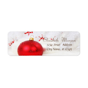Elegante, stilvolle Weihnachtskugeln