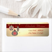 Elegante, stilvolle Weihnachtsschmuck, Imitats Gol (Insitu)