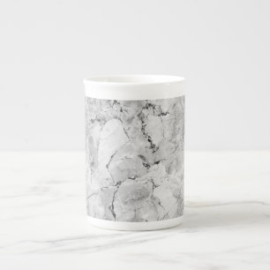 Elegante Stone Mosaik Cascade Bone China Tasse