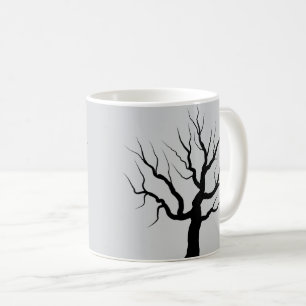 Elegante Story Word-Silhouette Kaffeetasse