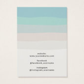 Elegante Strandfarben - Schmuckstücke (Rückseite)