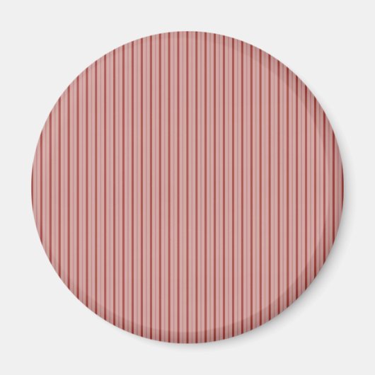 Elegante Streifen rosa Magnet (Vorne)