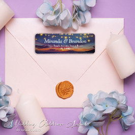 Elegante String Lights Summer Sunset Beach Adresse