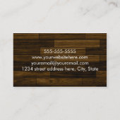 Elegante Studenten-Visitenkarten Telefonnummerkarte (Rückseite)