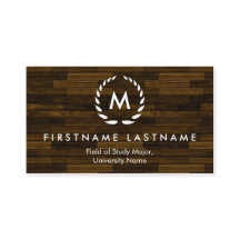 Elegante Studenten-Visitenkarten