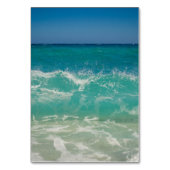Elegante Summer Ocean Water Tropical Beach Hawaii Tischnummer (Rückseite)
