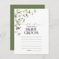 Elegante Summer Wildblume Watercolor