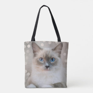 Elegante süße Ragdoll-Kätzchen Katze Tasche