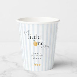 Elegante süße Zitrone Baby-Party Pappbecher