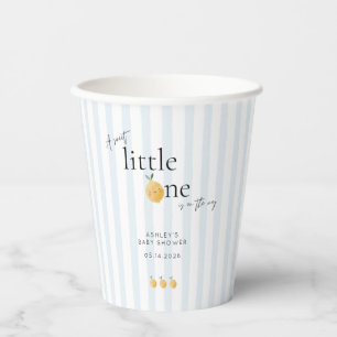 Elegante süße Zitrone Baby-Party Pappbecher