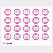 Elegante Swirl Border- und Damask Stickers (Blatt)