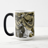 Elegante Swirl Design-Tasse Verwandlungstasse (Links)
