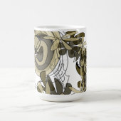 Elegante Swirl Design-Tasse Verwandlungstasse (Zentrum)