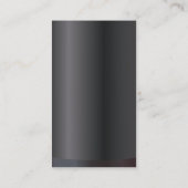 Elegante Tango Tanzkarte Visitenkarte (Rückseite)