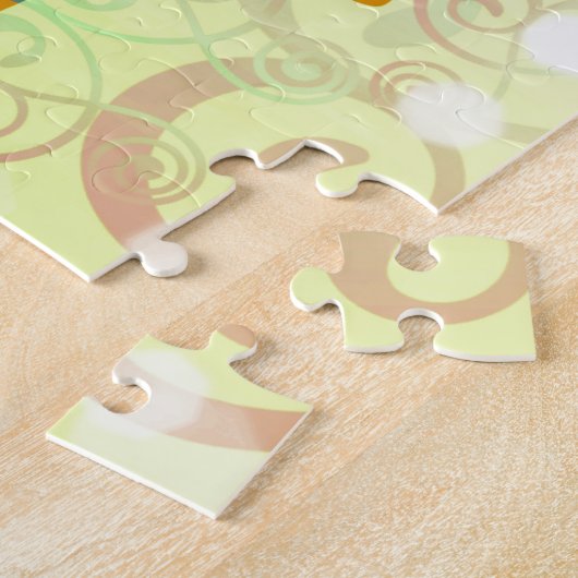 Elegante Tanzen-Ballerina Puzzle (Seite)