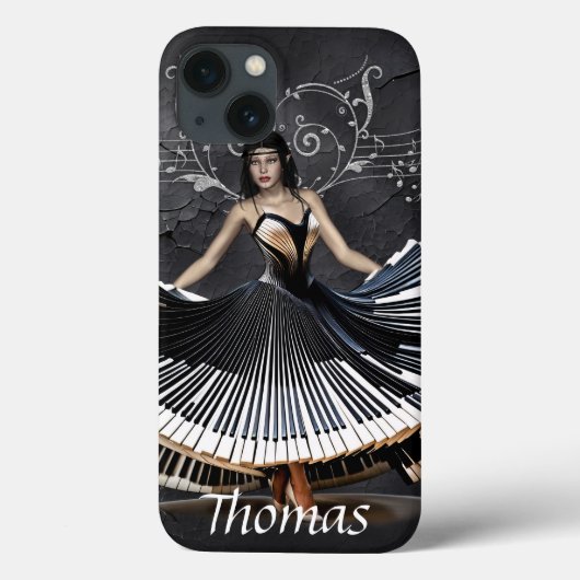 Elegante Tänzerin Case-Mate iPhone Hülle (Rückseite)