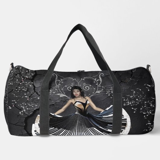 Elegante Tänzerin Duffle Bag (Vorderseite)