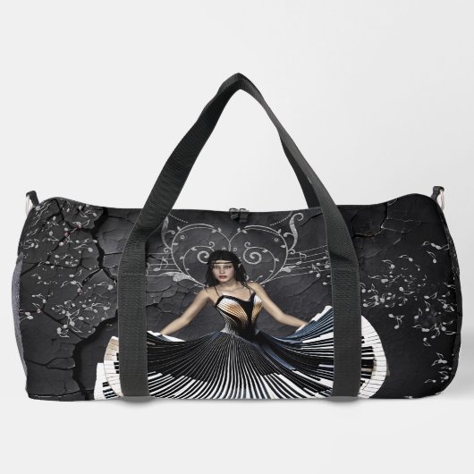 Elegante Tänzerin Duffle Bag (Rückseite)