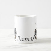 Elegante Tänzerin Kaffeetasse (Mittel)