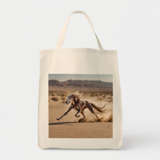 Elegante Tasche Saluki (Vorne)
