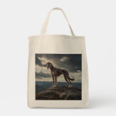 Elegante Tasche Saluki (Rückseite)