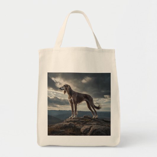 Elegante Tasche Saluki (Vorne)