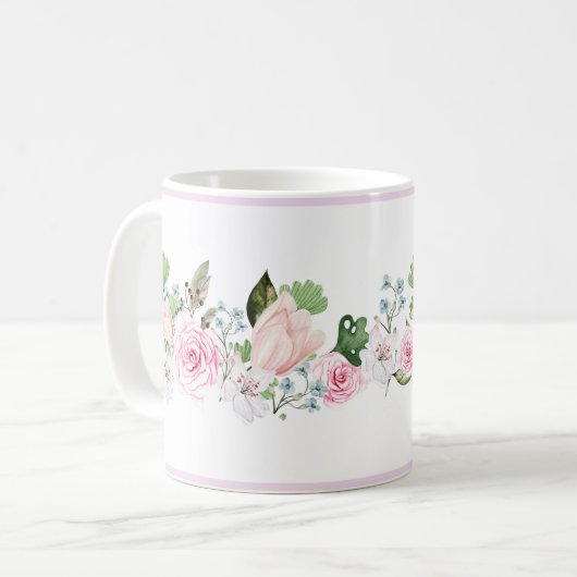 Elegante Tasse (Vorderseite Links)