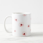 Elegante Tasse des Blumenkaffees (Links)