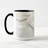 Elegante Tasse des Cremes (Links)